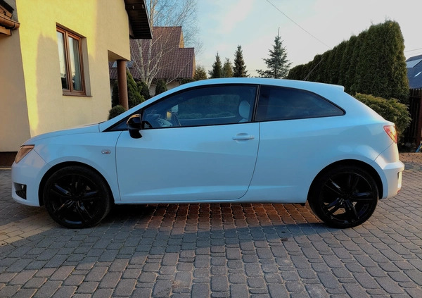 Seat Ibiza cena 34500 przebieg: 155000, rok produkcji 2013 z Białystok małe 172